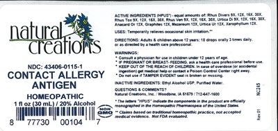 image description - Contact Allergy Antigen